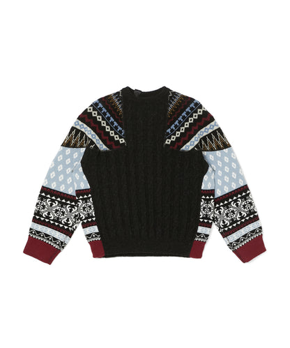 NORDIC PATTERN KNIT