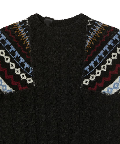 NORDIC PATTERN KNIT