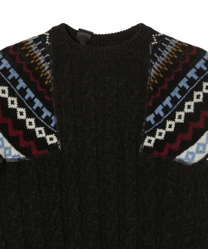 NORDIC PATTERN KNIT