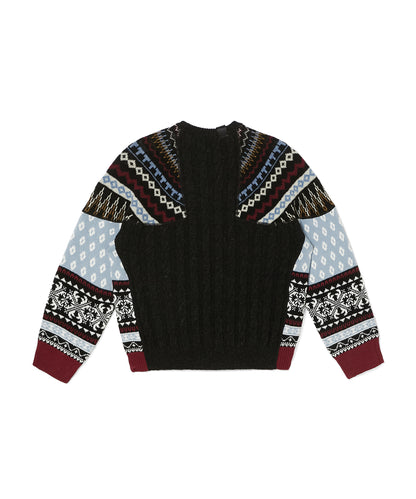 NORDIC PATTERN KNIT