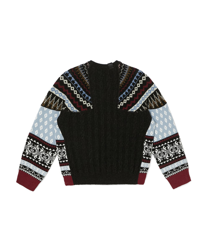 NORDIC PATTERN KNIT