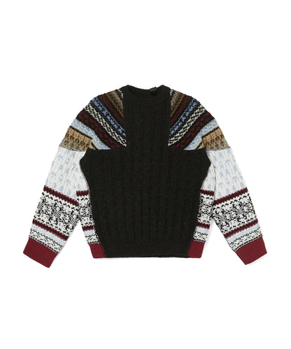 NORDIC PATTERN KNIT