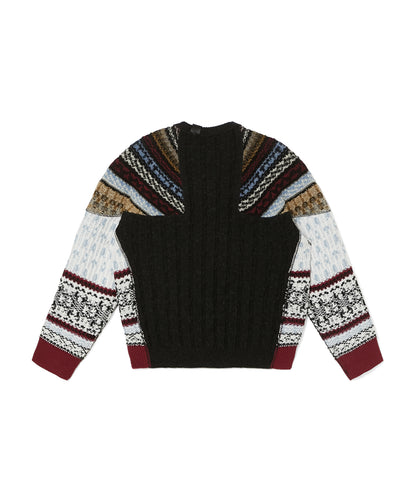 NORDIC PATTERN KNIT