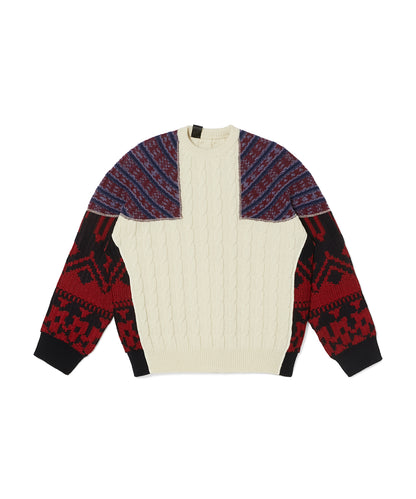 NORDIC PATTERN KNIT
