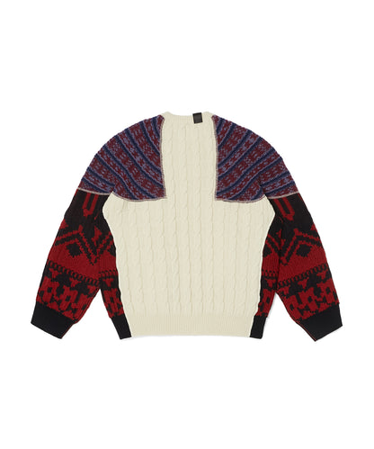 NORDIC PATTERN KNIT