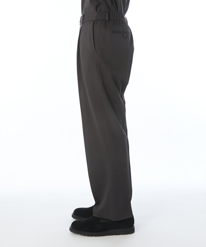 1TUCK TROUSERS