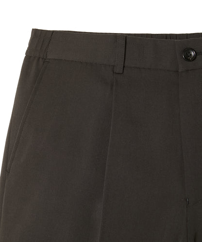 1TUCK TROUSERS