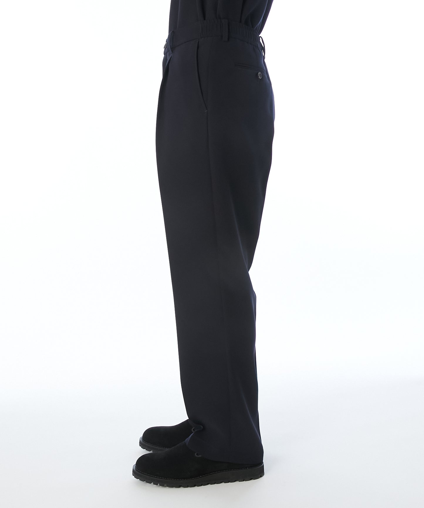 1TUCK TROUSERS