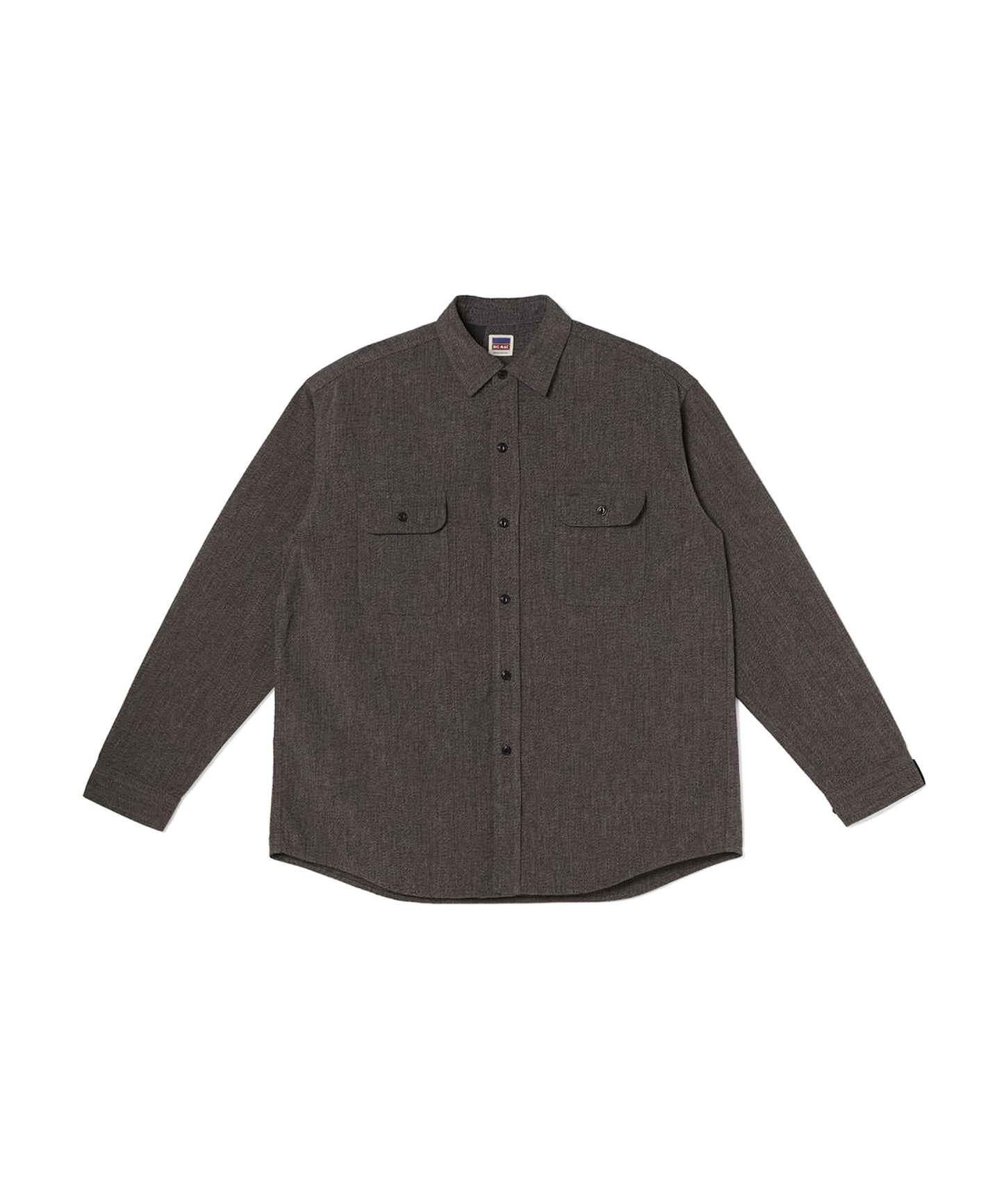 N.HOOLYWOOD COMPILE × BIG MAC / BLACK CHAMBRAY WORK SHIRT
