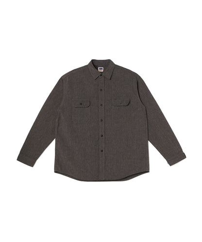 N.HOOLYWOOD COMPILE × BIG MAC / BLACK CHAMBRAY WORK SHIRT