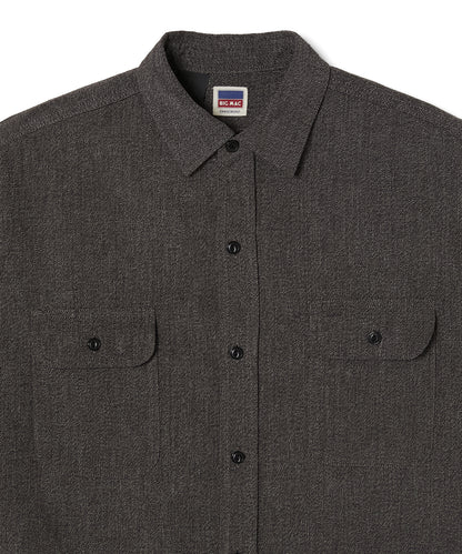 N.HOOLYWOOD COMPILE × BIG MAC / BLACK CHAMBRAY WORK SHIRT