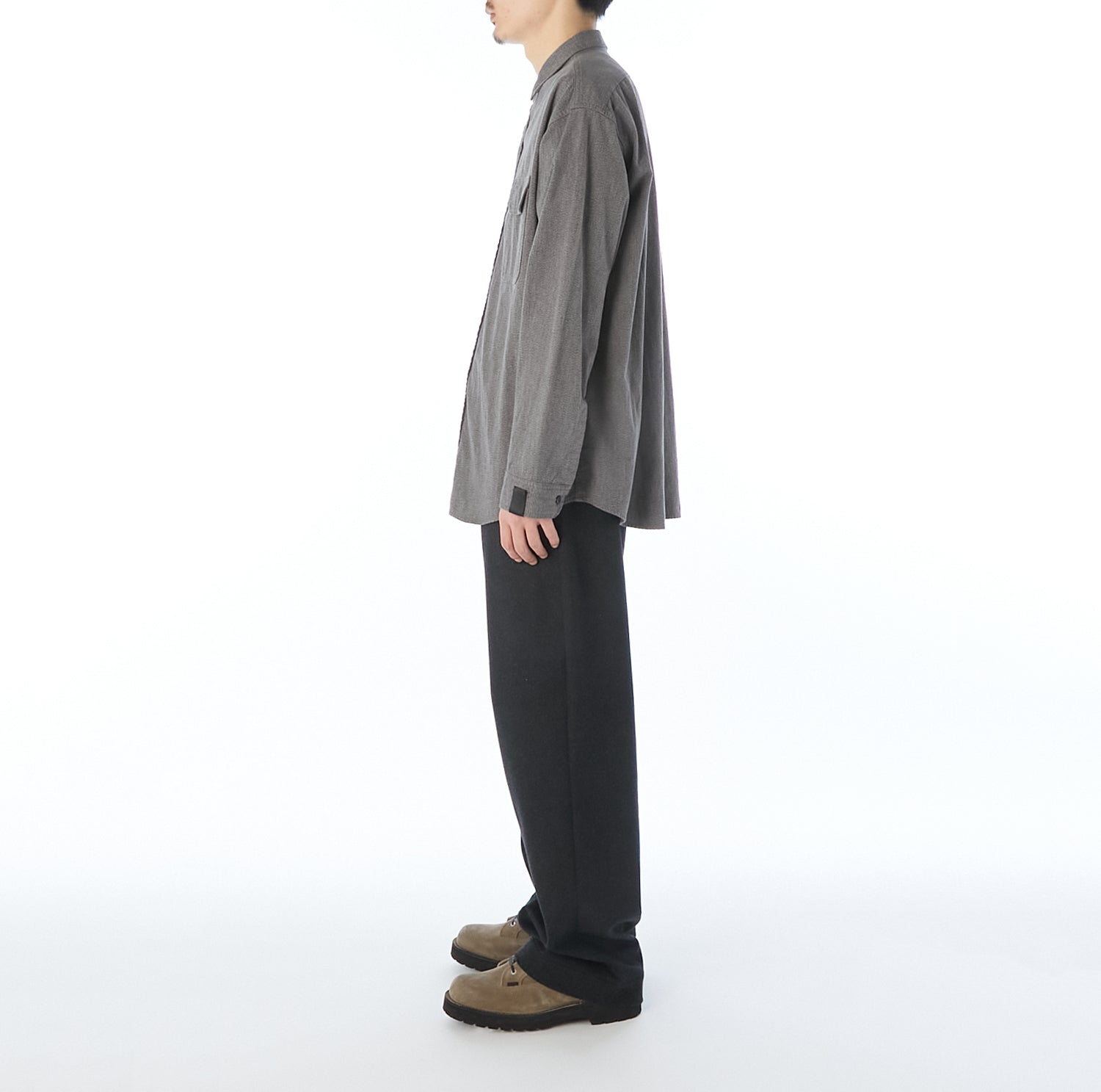 BLACK CHAMBRAY WORK SHIRT – N.HOOLYWOOD Official Online Store