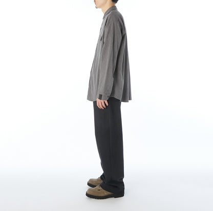 N.HOOLYWOOD COMPILE × BIG MAC / BLACK CHAMBRAY WORK SHIRT