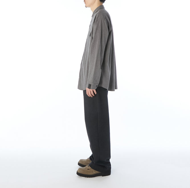 N.HOOLYWOOD COMPILE × BIG MAC / BLACK CHAMBRAY WORK SHIRT