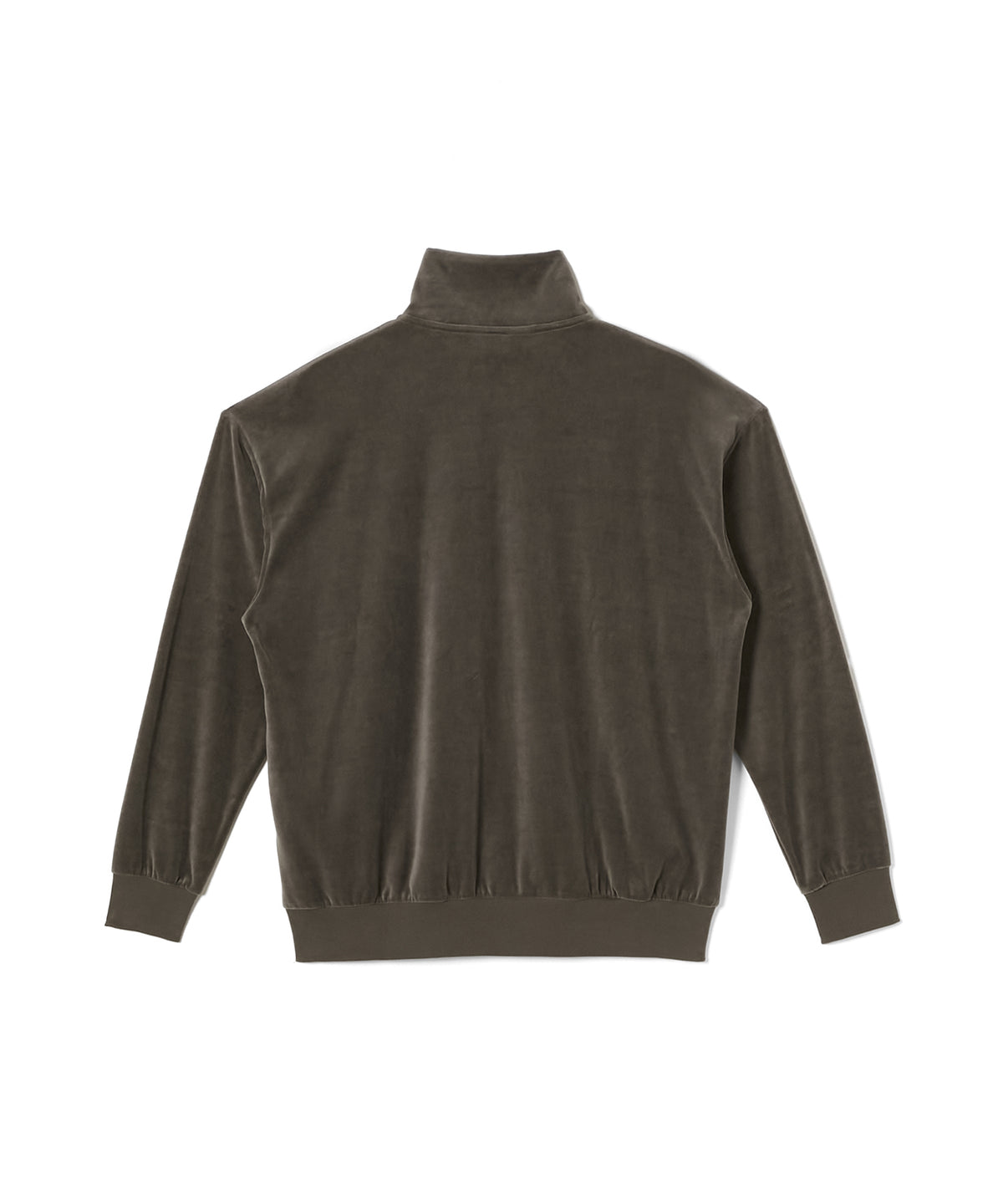 VELVET HALF ZIP PULLOVER