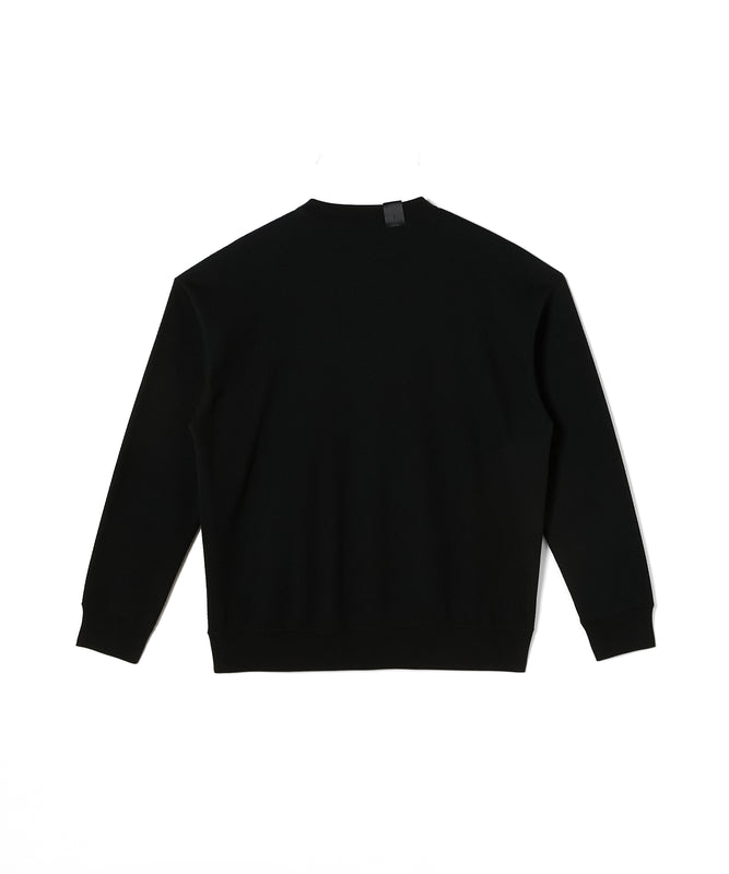 WAFFLE CREWNECK PULLOVER