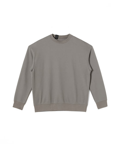 WAFFLE CREWNECK PULLOVER