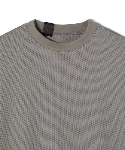 WAFFLE CREWNECK PULLOVER