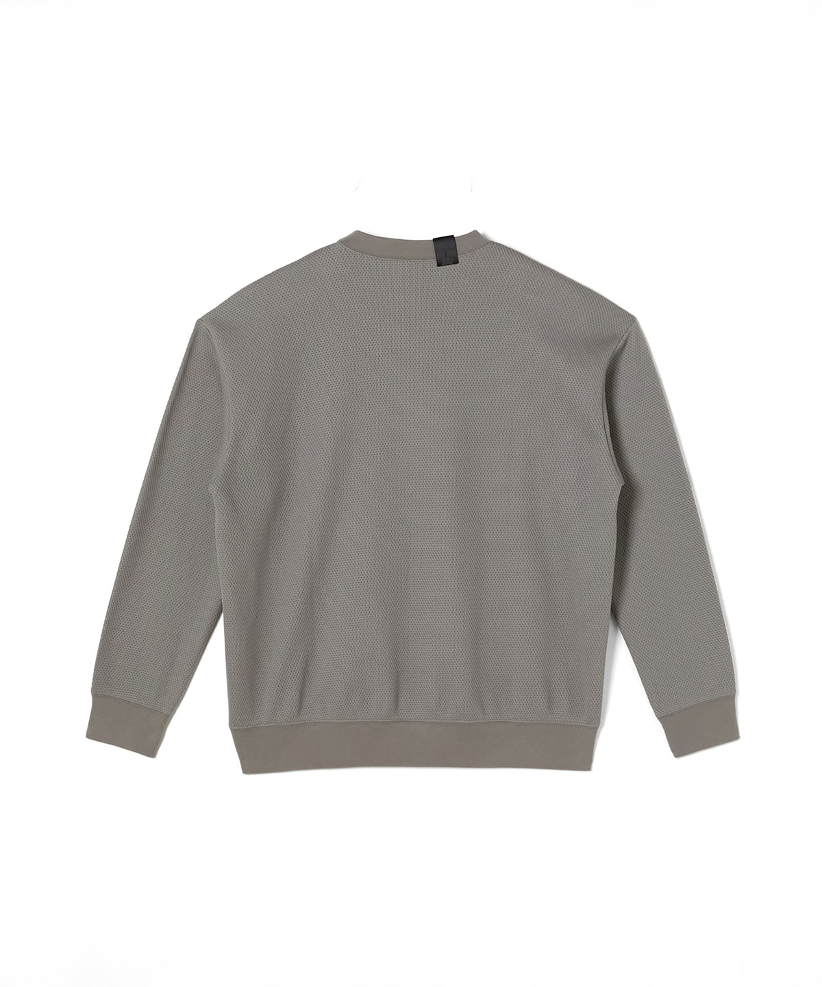 WAFFLE CREWNECK PULLOVER