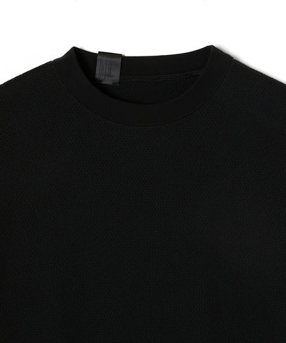 WAFFLE CREWNECK PULLOVER