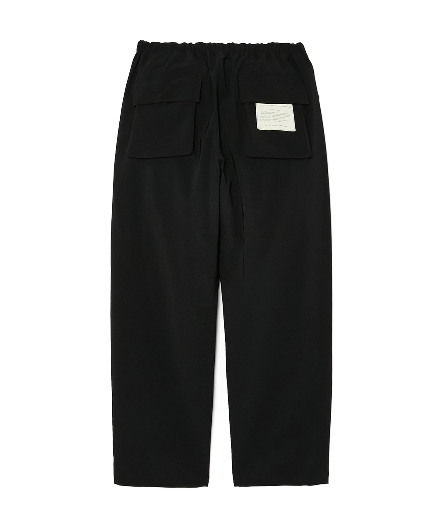 FLAP-POCKET WIDE PANTS