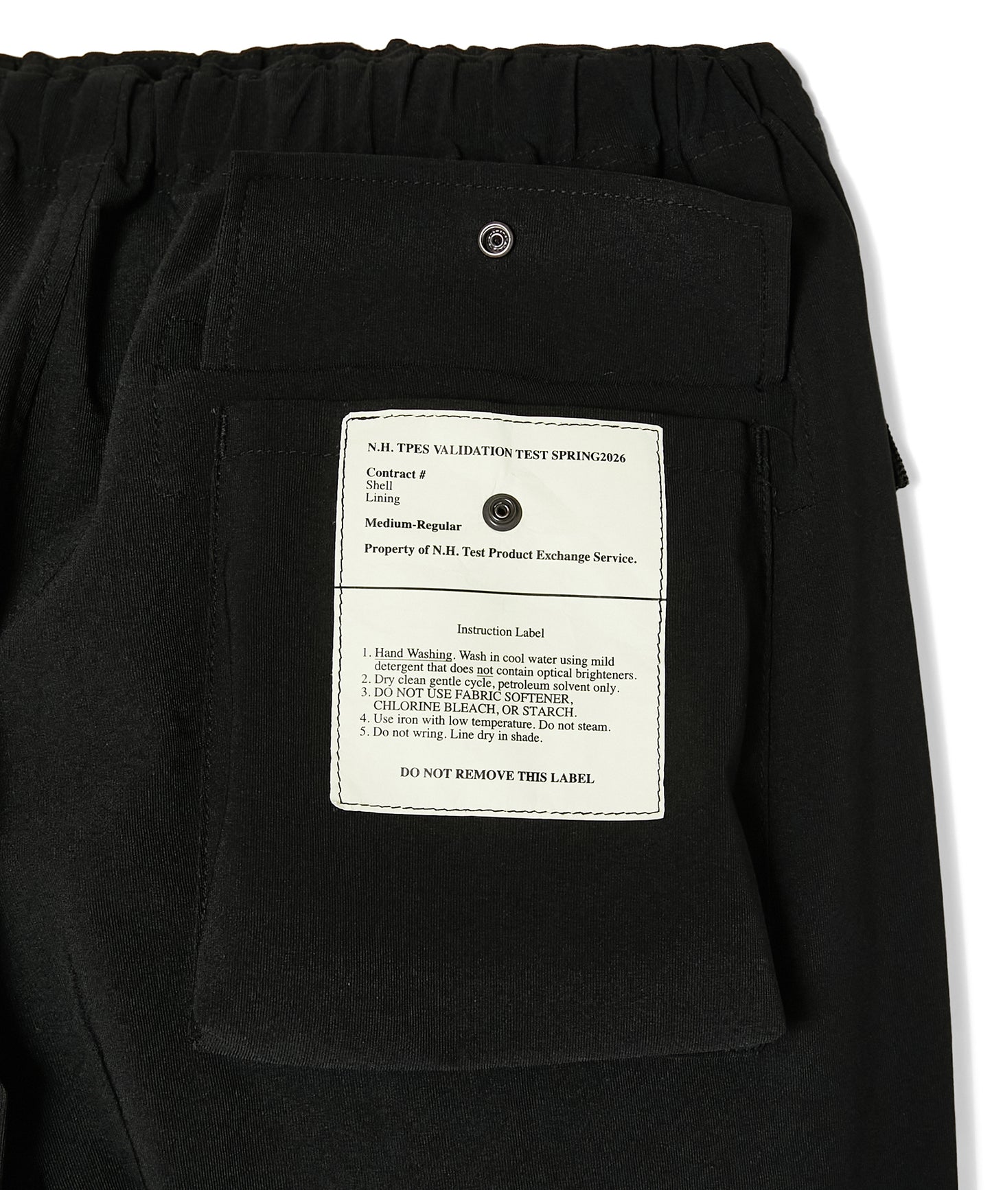FLAP-POCKET WIDE PANTS