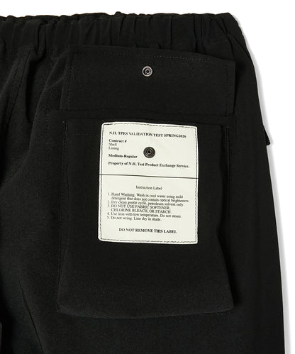 FLAP-POCKET WIDE PANTS