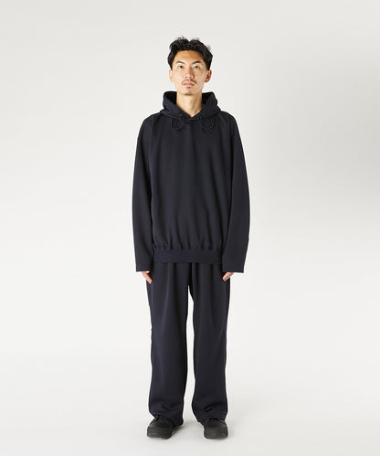 DRAWSTRING HOODED SWEATSHIRT