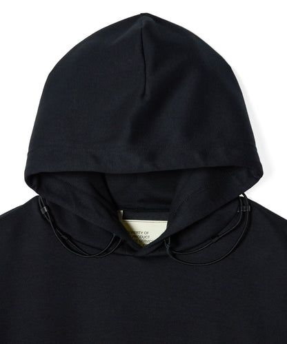 DRAWSTRING HOODED SWEATSHIRT