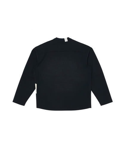 PANELLED LONG SLEEVE T-SHIRT