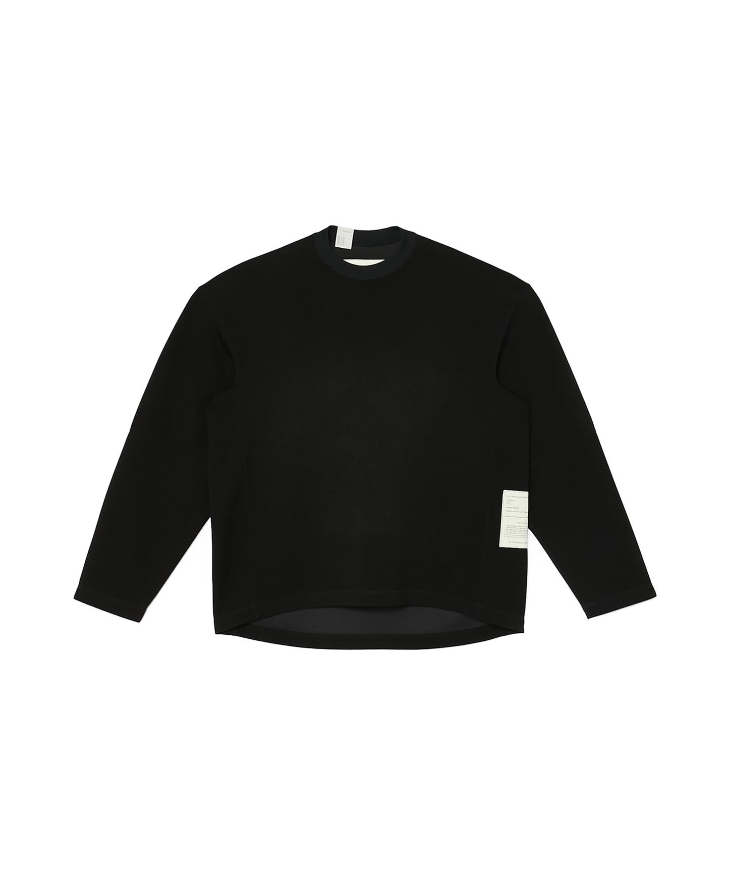 PANELLED LONG SLEEVE T-SHIRT