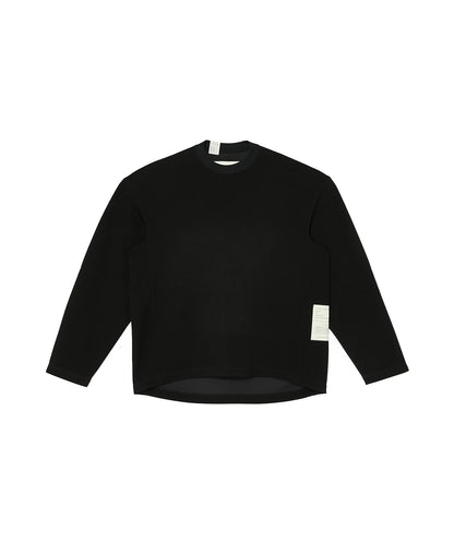 PANELLED LONG SLEEVE T-SHIRT