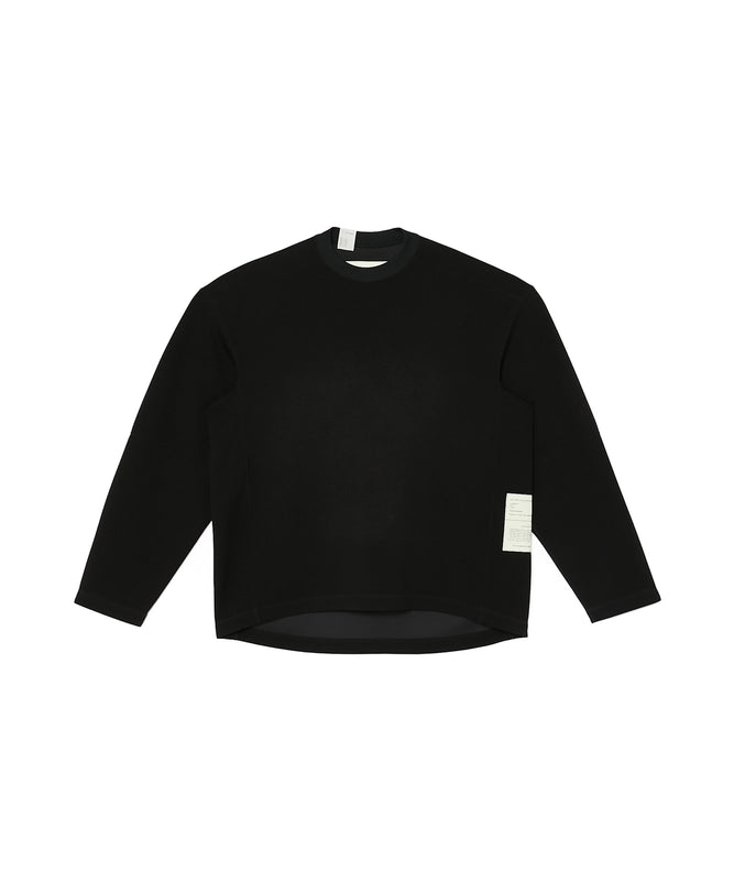 PANELLED LONG SLEEVE T-SHIRT