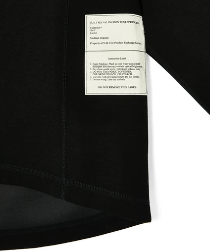 PANELLED LONG SLEEVE T-SHIRT