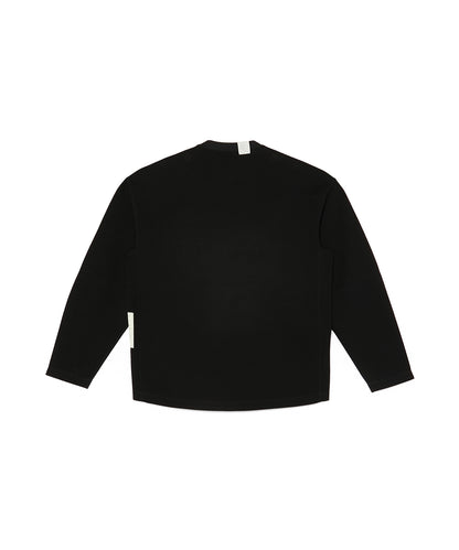 PANELLED LONG SLEEVE T-SHIRT