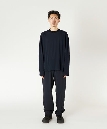 PANELLED LONG SLEEVE T-SHIRT