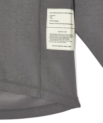 PANELLED LONG SLEEVE T-SHIRT