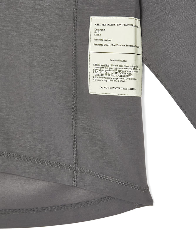 PANELLED LONG SLEEVE T-SHIRT