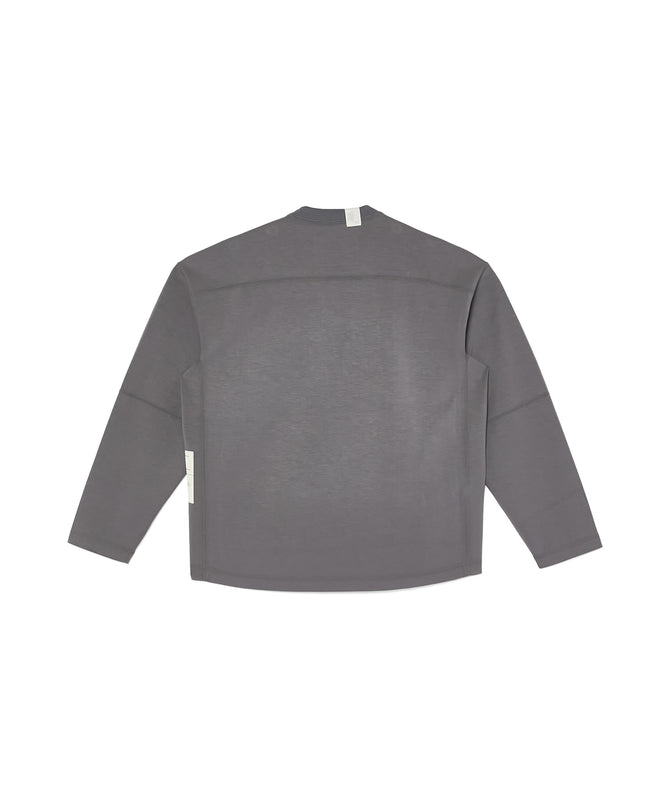 PANELLED LONG SLEEVE T-SHIRT