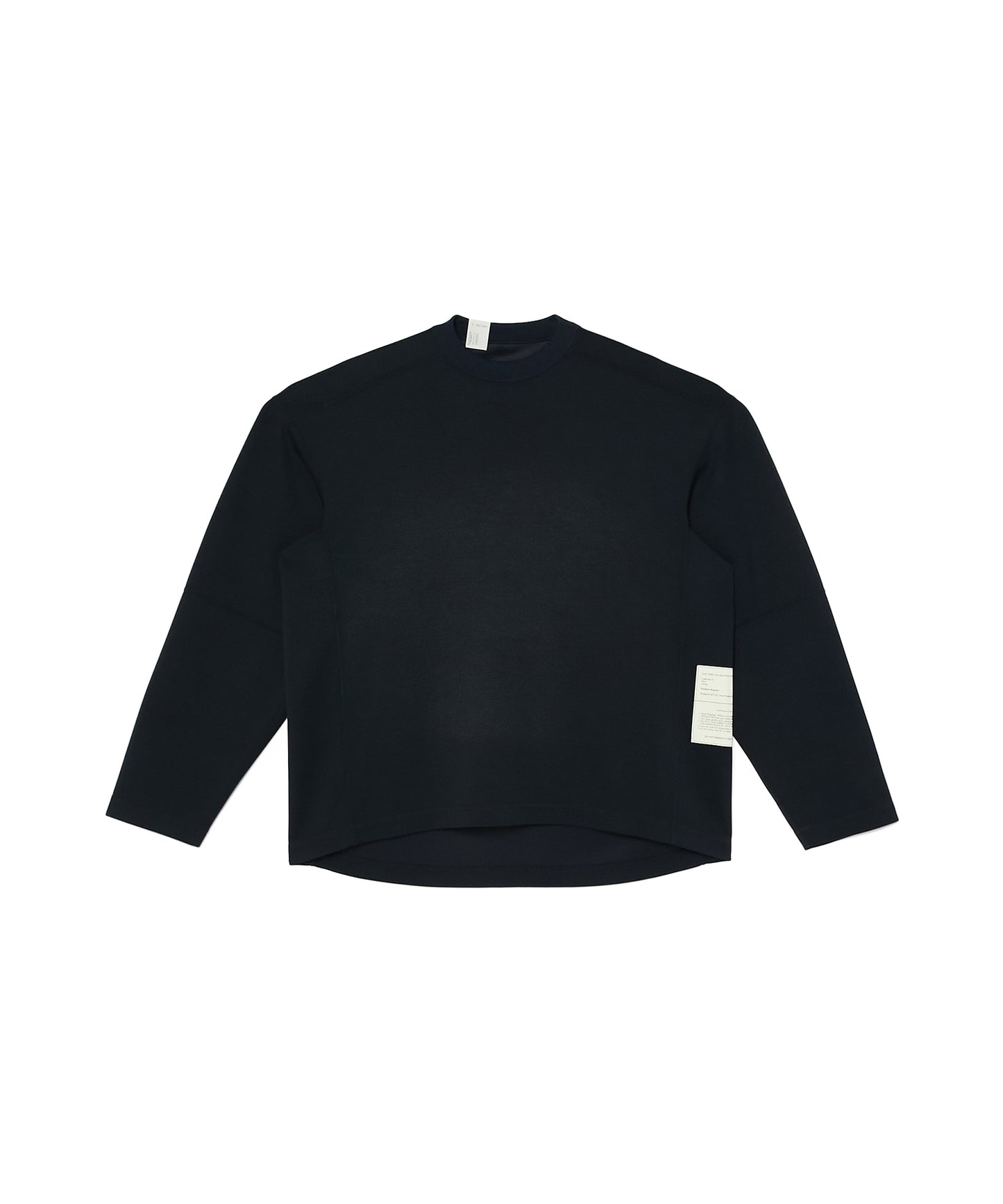 PANELLED LONG SLEEVE T-SHIRT