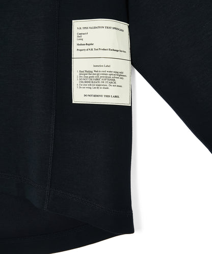 PANELLED LONG SLEEVE T-SHIRT