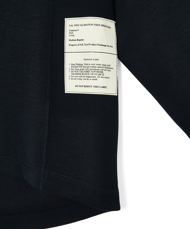 PANELLED LONG SLEEVE T-SHIRT