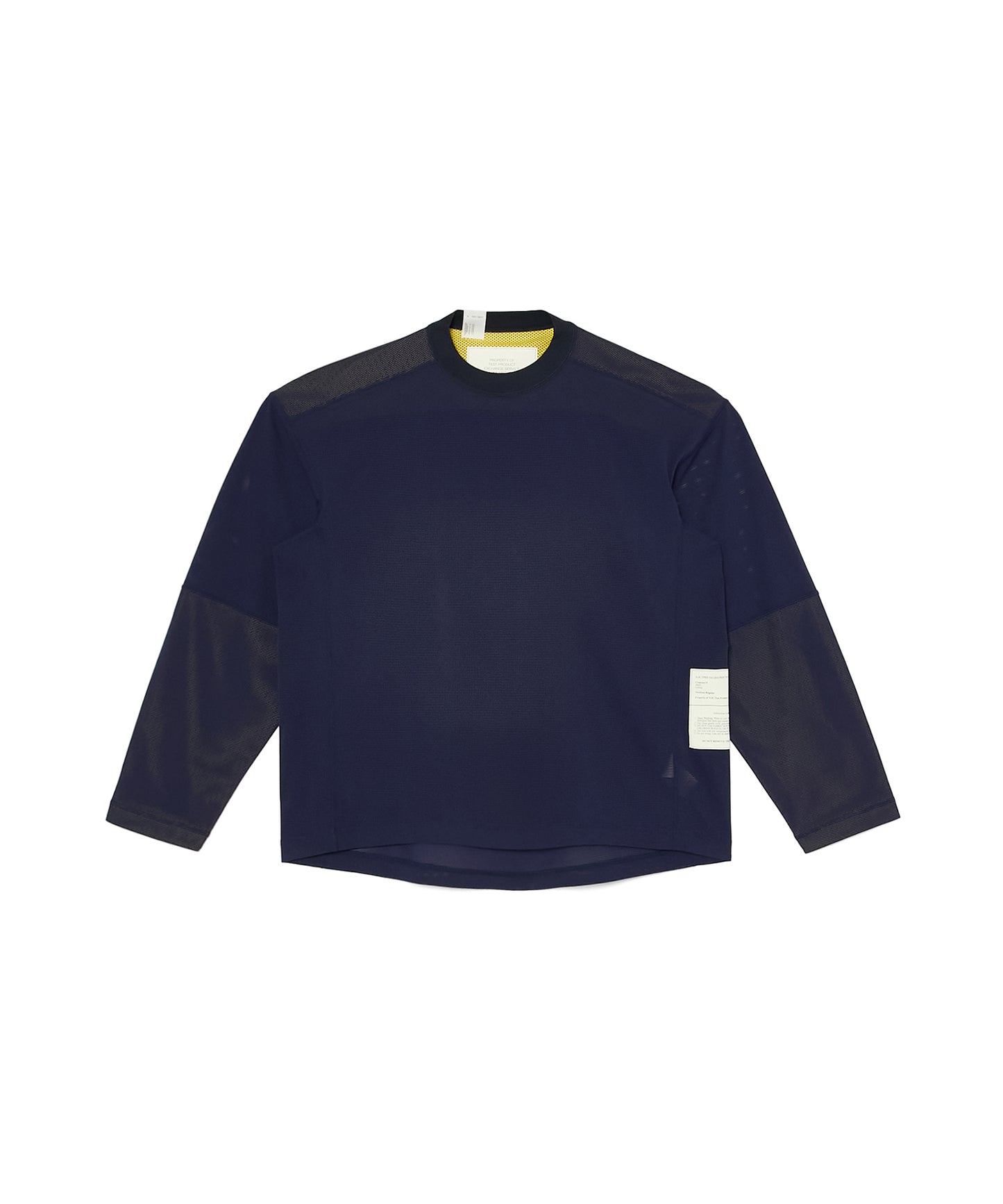 REVERSIBLE LONG SLEEVE T-SHIRT