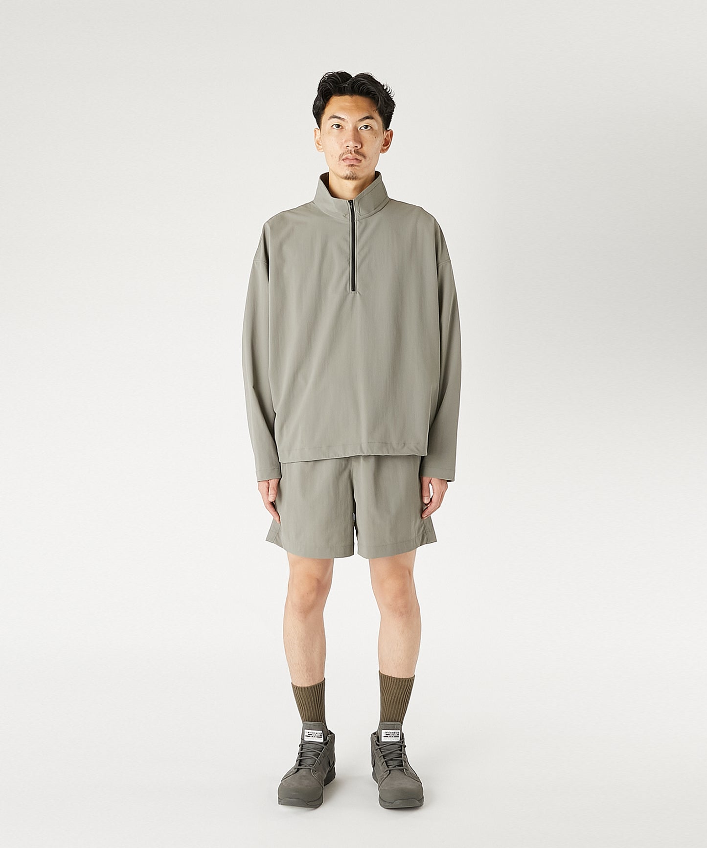 HALF ZIP PULLOVER
