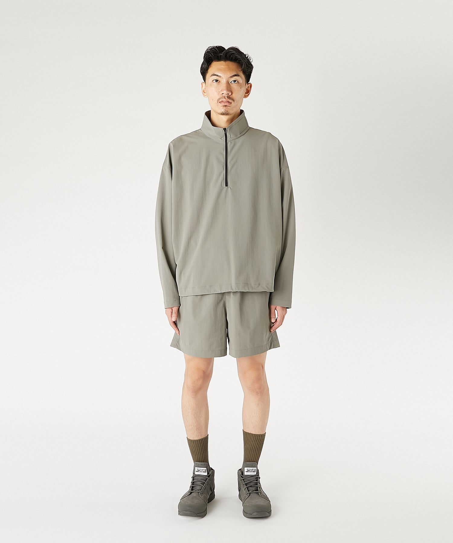 HALF ZIP PULLOVER