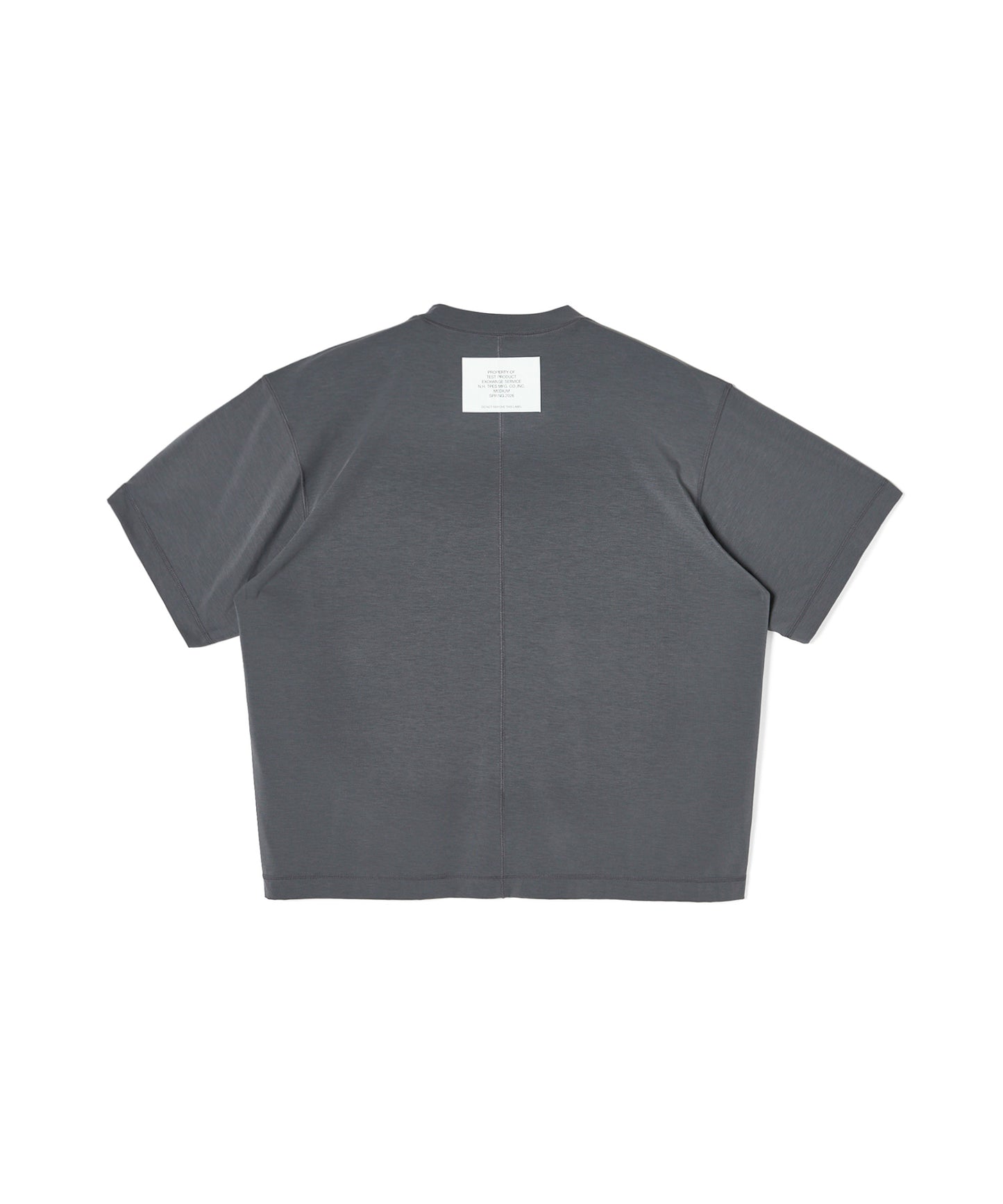 BACK SEAM T-SHIRT