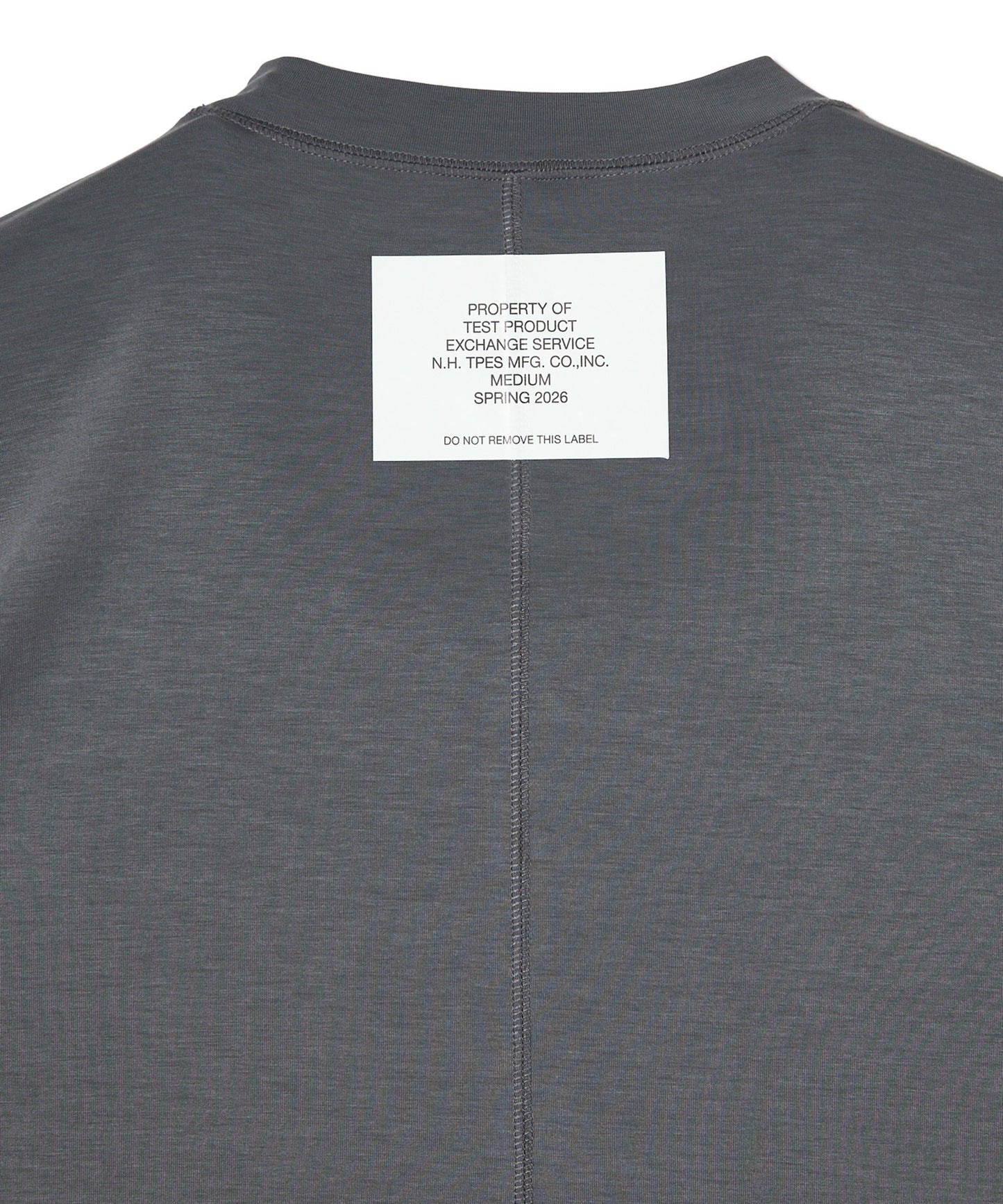 BACK SEAM T-SHIRT
