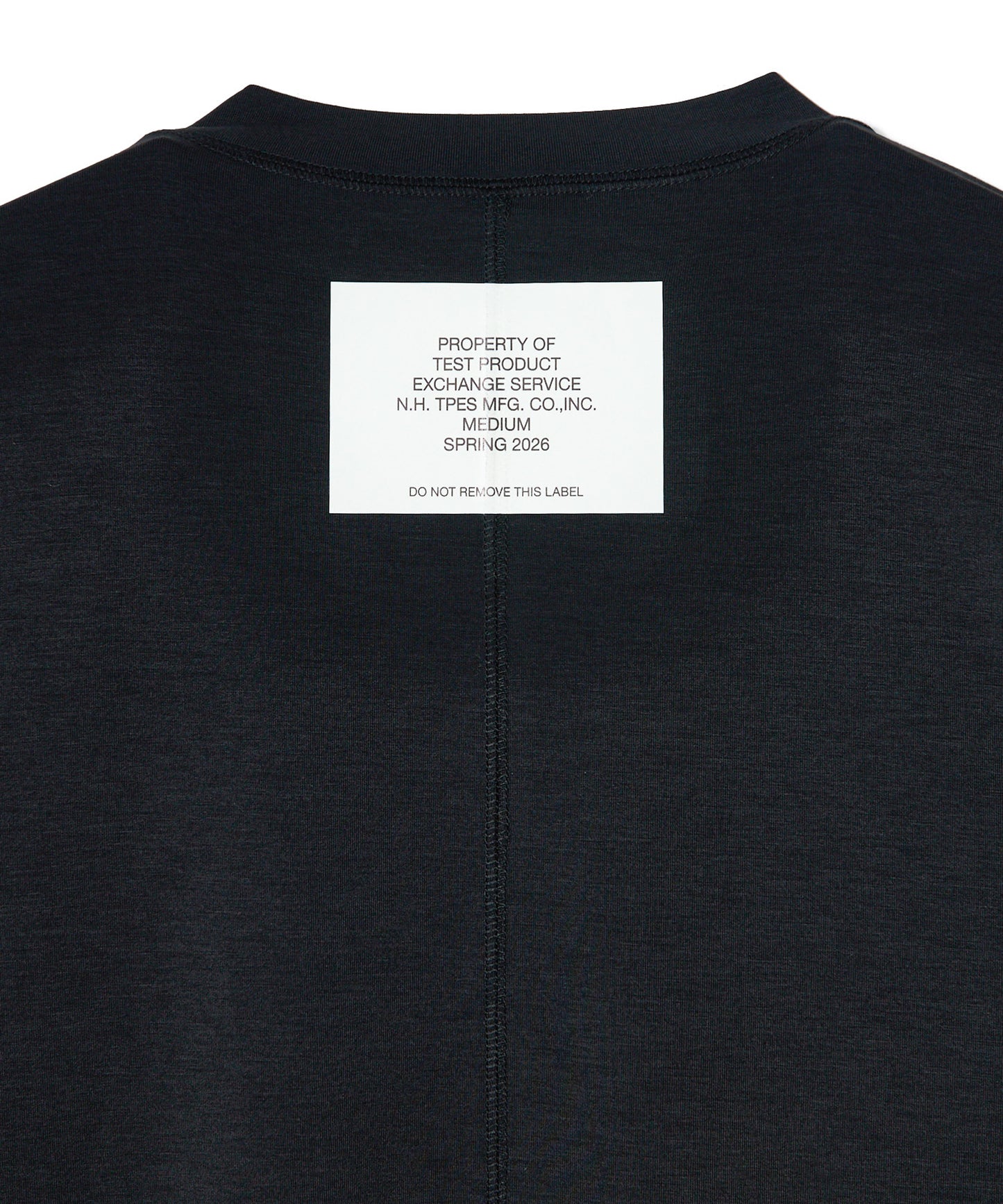 BACK SEAM T-SHIRT