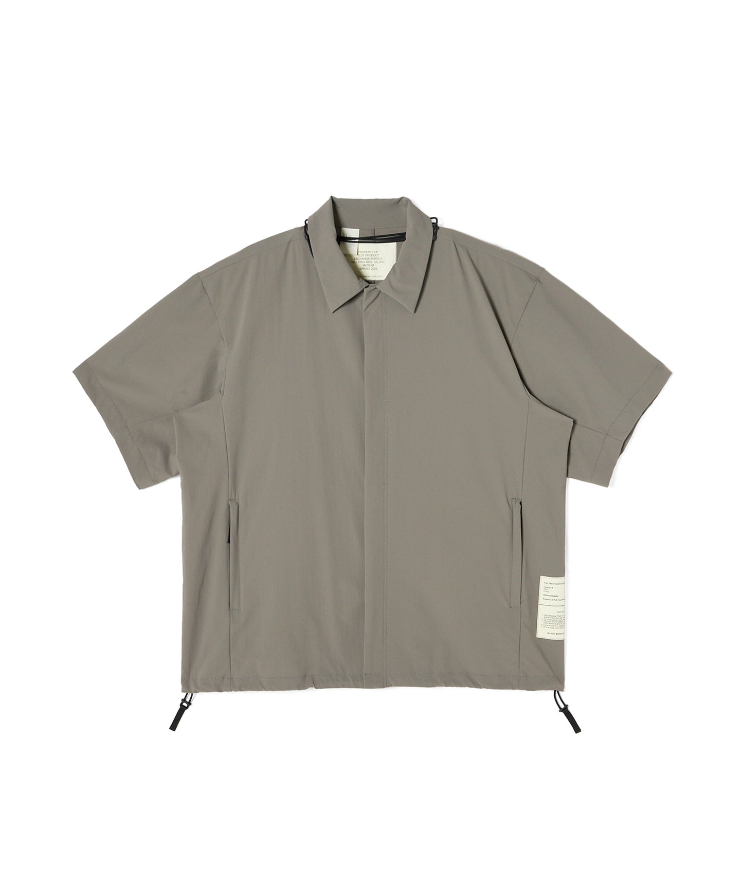 DRAWSTRING SHIRT
