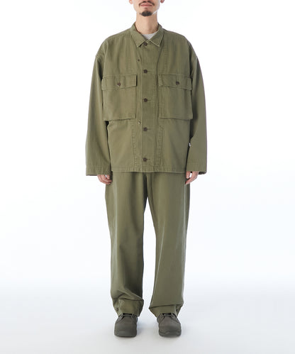 HERRINGBONE TWILL JACKET